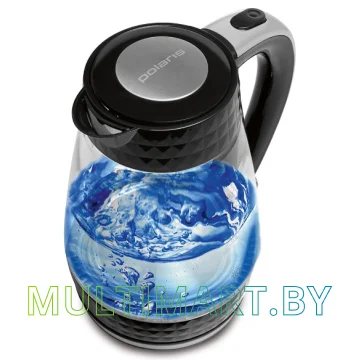 Электрочайник Polaris PWK 1704CGL Diamond (черный) картинка 2